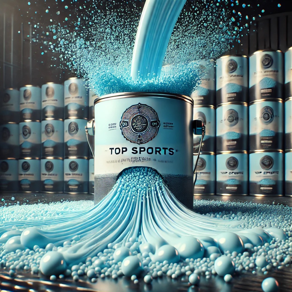 Thi công sân pickleball TOP SPORTS 10% HẠT CAO SU 